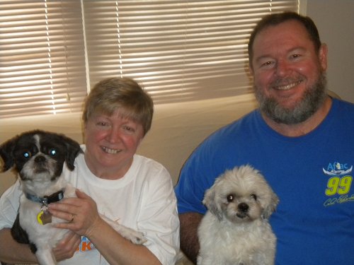 Shaq (formerly Albie) with his new family