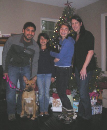 Kelbin with Chicha, Gisele, Isabelle with Bumper, and Tanya